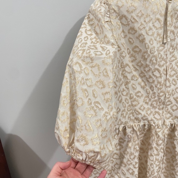 NWT Lilly Pulitzer Calyssa 3/4 Sleeve Leopard Print Dress Size 8 - Picture 7 of 10